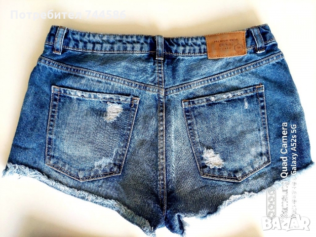 2 бр.къси дънкови панталони, снимка 8 - Къси панталони и бермуди - 36091915