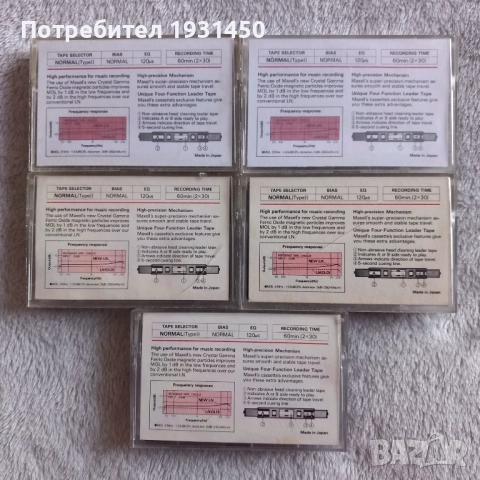 касетки за касетофон, снимка 3 - Аудио касети - 52797574