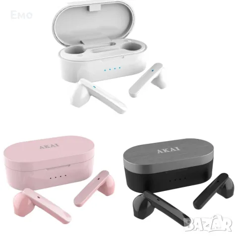 Безжични слушалки с Bluetooth версия 5.0, BTE-J10W, BTE-J10B, BTE-J10P