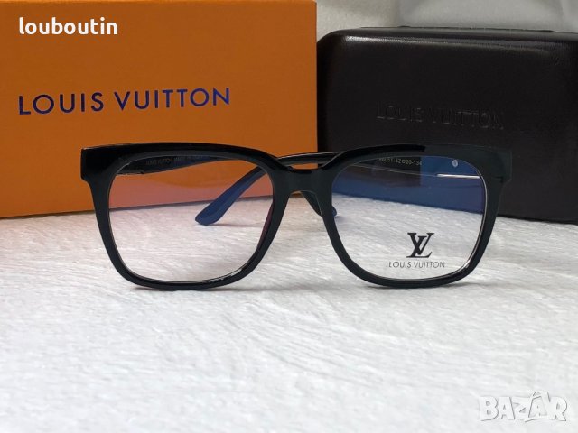 Louis Vuitton диоптрични рамки.прозрачни слънчеви,очила за компютър, снимка 8 - Слънчеви и диоптрични очила - 41103790