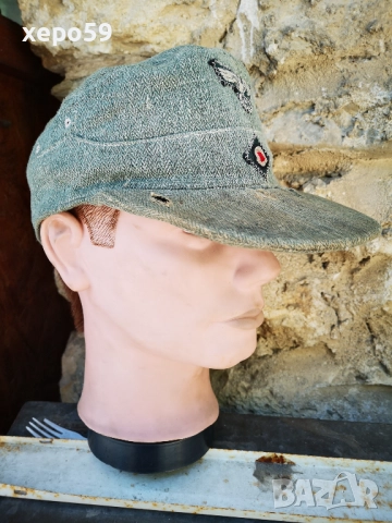 WW2-Немска шапка вермахт втора световна война, снимка 5 - Антикварни и старинни предмети - 52524266