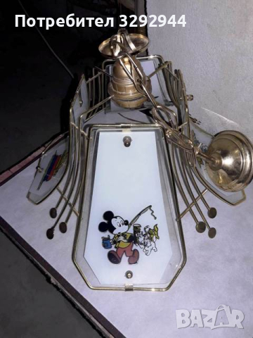 Стъклен лампион за детска стая, снимка 3 - Лампиони - 44386981