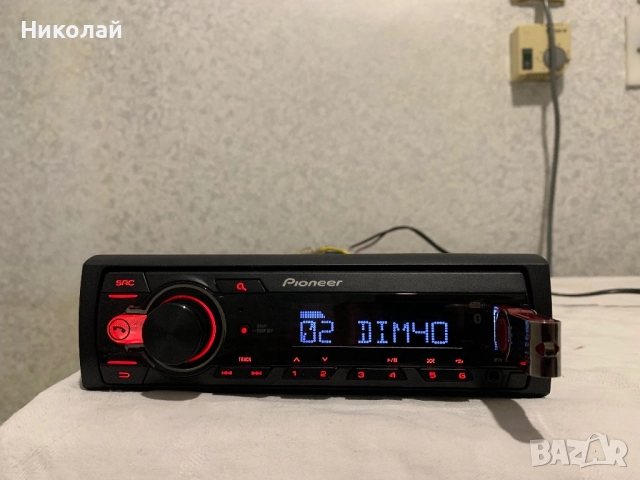 Авто радио Pioneer Bluetooth, снимка 2 - Аксесоари и консумативи - 52881412