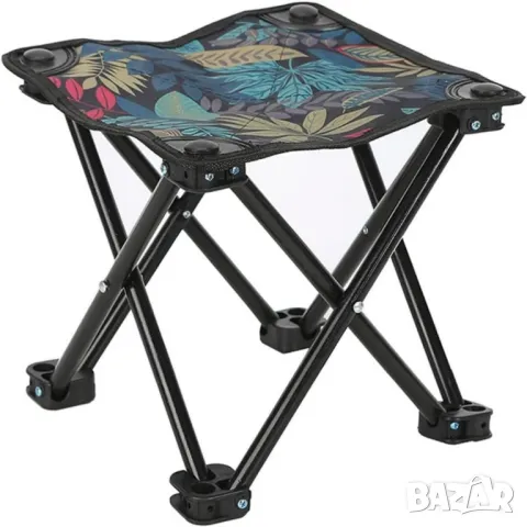 Преносима сгъваема табуретка за къмпинг, туризъм, риболов, плаж, снимка 8 - Къмпинг мебели - 50031627