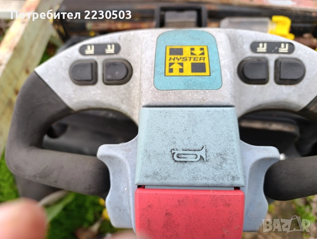 палетна количка hyster, снимка 5 - Селскостопанска техника - 52661021
