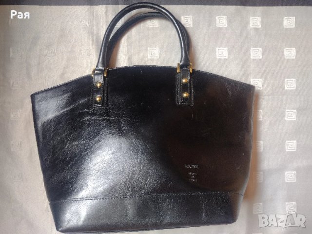 Кожена дамска чанта, снимка 2 - Чанти - 50665256