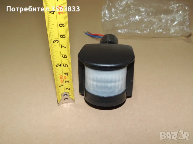 Датчик  за движение 220V, снимка 3 - Други - 48466320