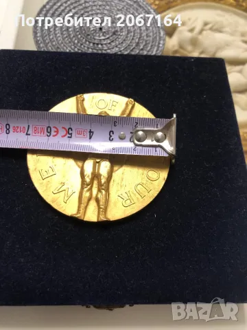 Плакет на европейската федерация по вдигане на тежести 1969, снимка 4 - Колекции - 50422024