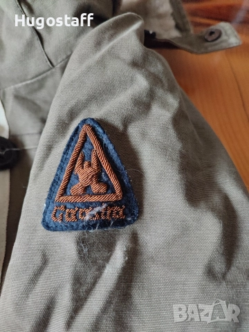GAASTRA топла военна парка шуба с дебела подплата качулка Хл, снимка 14 - Якета - 52591401