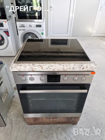 📛ФУРНА ЗА ВГРАЖДАНЕ СЪС СТЪКЛОКЕРАМИЧЕН ПЛОТ AEG + ШКАФ📛, снимка 1