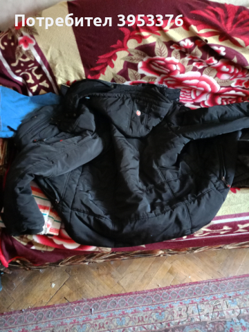 Мъжко зимно яке-използвано, снимка 2 - Якета - 44584240