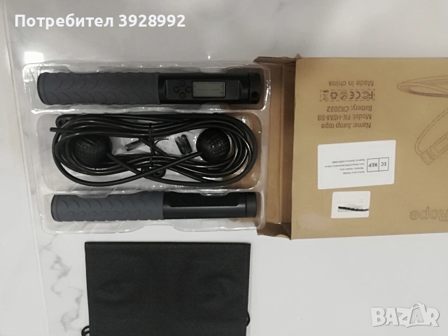 Въже за скачане с дисплей , снимка 3 - Фитнес уреди - 53403438