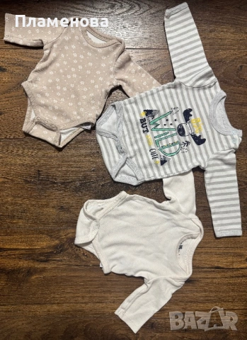 Бебешки дрехи 50-56 (всичко за 20 евро), снимка 13 - Бодита за бебе - 53577110