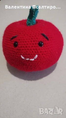 Домат амигуруми на една кука 