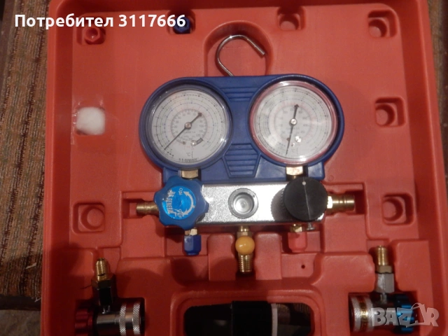 Complete Diagnostic & Service AC Gauges Сет за 134A system, снимка 2 - Части - 53845533