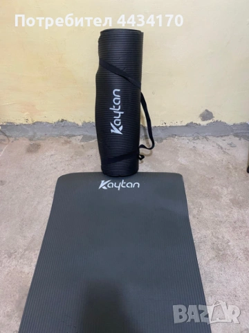 Спешно! 2 броя постелки за йога и фитнес Kaytan – Много добро състояние, снимка 2 - Йога - 53340994