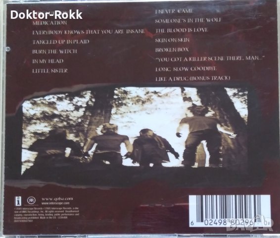 Queens Of The Stone Age – Lullabies To Paralyze (2005, CD), снимка 2 - CD дискове - 40891251