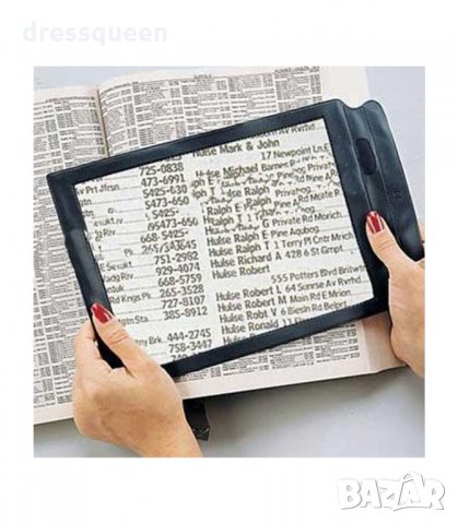 3097 Увеличителен екран с лупа – тип A4, снимка 2 - Други стоки за дома - 34248362