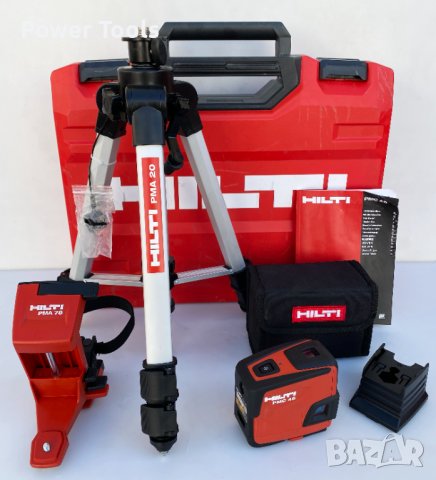 Hilti PMC 46 - Точков и линеен лазер като нов!