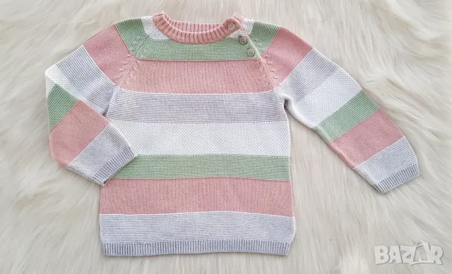 Детски пуловер H&M 12-18 месеца, снимка 6 - Бебешки блузки - 47598811