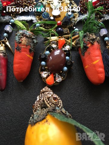 Чокър  от серията “Забранения плод” на дизайнерката Анелия Милчева, снимка 3 - Колиета, медальони, синджири - 41675716