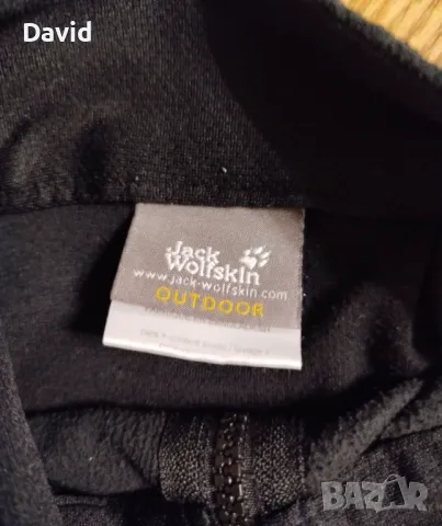 Оригинално мъжко поларено горнище Jack Wolfskin, снимка 4 - Суичъри - 48311424