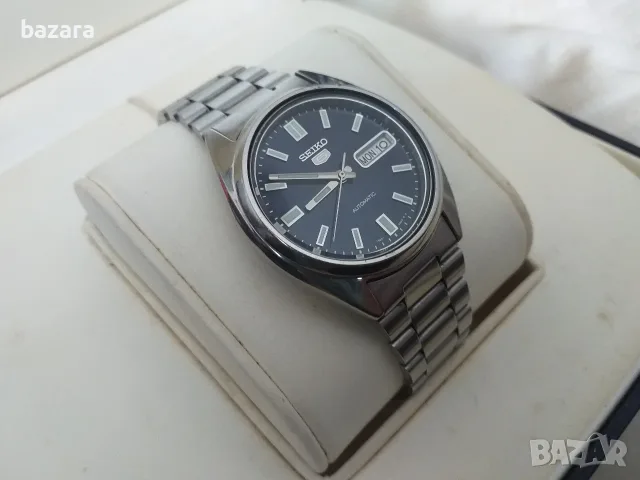 Сейко 5 автомат , снимка 3 - Мъжки - 56293243