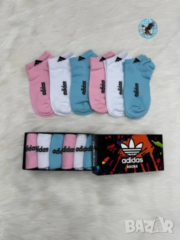 чорапи в кутия gucci louis vuitton nike adidas tommy hilfiger calvin klein , снимка 4 - Дамски чорапи - 50997877