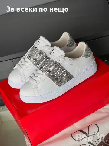 Valentino Дамски Маратонки Със Шипове👟Дамски Спортни Обувки Валентино - 4 Цвята Код SEM-604, снимка 11 - Маратонки - 55881392