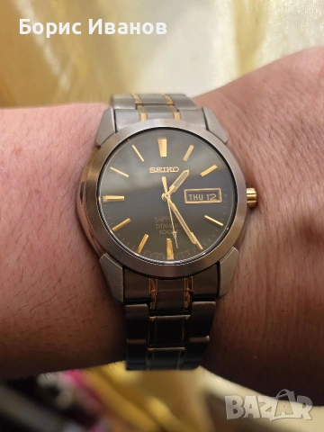 Seiko Titanium Sapphire SGG735P1 , снимка 8 - Мъжки - 53811498