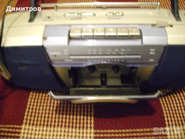 Ретро радиокасетофон, снимка 3 - Антикварни и старинни предмети - 47804688