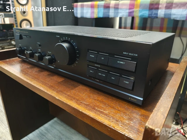 Onkyo A-8420 Стерео Усилвател , снимка 3 - Ресийвъри, усилватели, смесителни пултове - 51151458