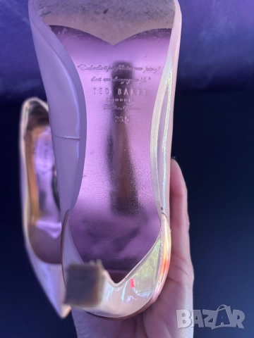 Ted Baker обувки на ток, цвят nude, 36.5, снимка 6 - Дамски елегантни обувки - 52319417