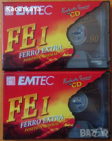 Аудио касети /аудио касета/ BASF FERRO EXTRA FE I 90 min