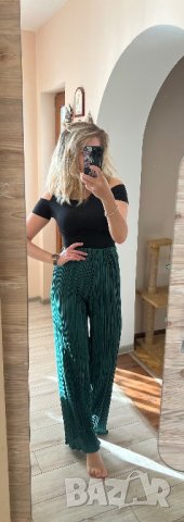 Зелен панталон, снимка 6 - Панталони - 44447494