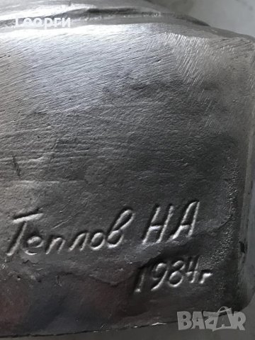 Кабинетен бюст на  Феликс Дзержинский СССР  КГБ  НКВД, снимка 6 - Антикварни и старинни предмети - 41864228