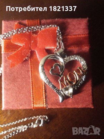 Колие с кристали , снимка 2 - Колиета, медальони, синджири - 39435008