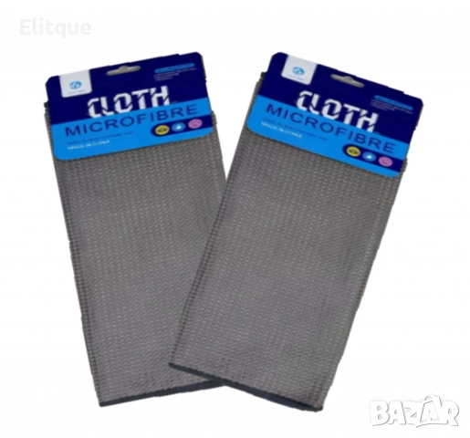 Микрофибърна кърпа в тъмно сив цвят – за перфектно почистване без усилие, снимка 6 - Други стоки за дома - 52832208