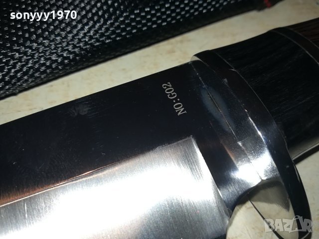 НОЖ-30СМ-НОВ МАСИВЕН СТИЛЕН 1108231050, снимка 13 - Ножове - 41822909