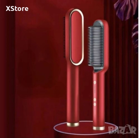 Електрическа многофункционална четка за изправяне на коса , снимка 9 - Други - 52595061