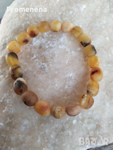 Балтийски кехлибар, снимка 9 - Гривни - 47201757