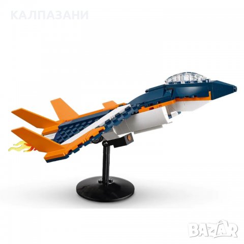 LEGO Creator Свръхзвуков самолет 31126, снимка 6 - Конструктори - 39367776