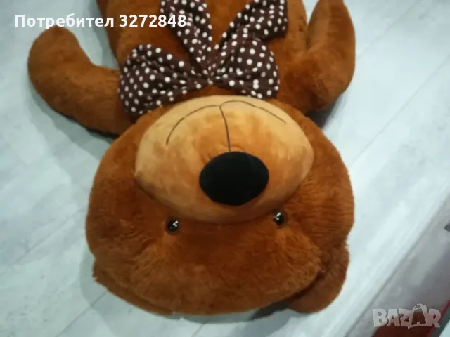 Голям плюшен мечок 200см - VidaXl, снимка 9 - Плюшени играчки - 48231974