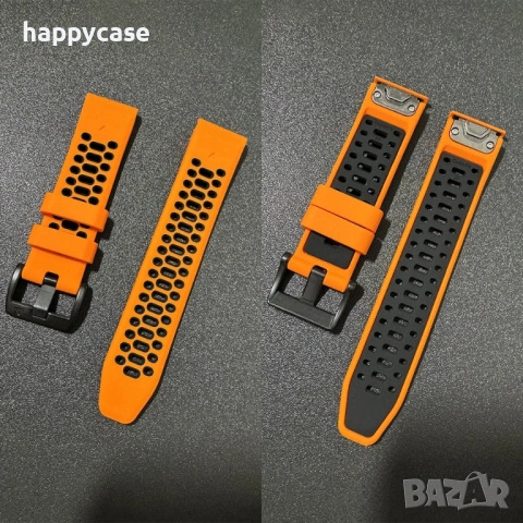 AERO QUICKFIT Силиконова каишка за Garmin Fenix/Instinct/Epix/Quatix/MARQ/Forerunner, снимка 12 - Каишки за часовници - 50074235