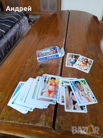 Стари Еротични карти за игра #23, снимка 3 - Други ценни предмети - 53610571