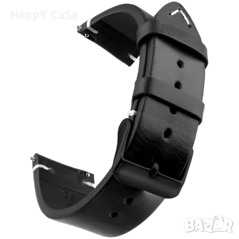 WAX Кожена каишка за Huawei Watch/Samsung/Xiaomi/Garmin/Apple/Amazfit, снимка 2 - Каишки за часовници - 50047869