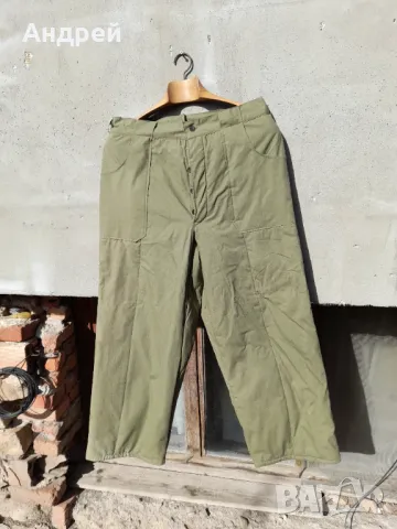 Стар военен ватиран пантолон #6