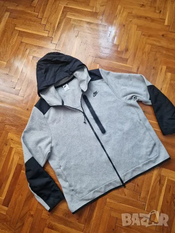 Страхотно мъжко спортно горнище яке NIKE TECH FLEECE размер 2ХL , снимка 7 - Спортни дрехи, екипи - 55982182