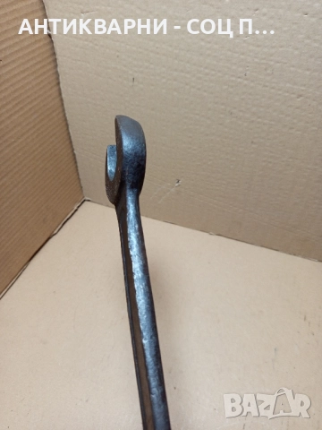 Стар Голям Гаечен Ключ От Соца. , снимка 8 - Антикварни и старинни предмети - 51925103