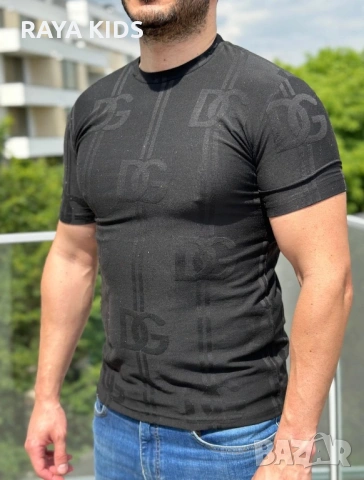 Мъжки тениски от пресован памук, снимка 10 - Тениски - 53711310